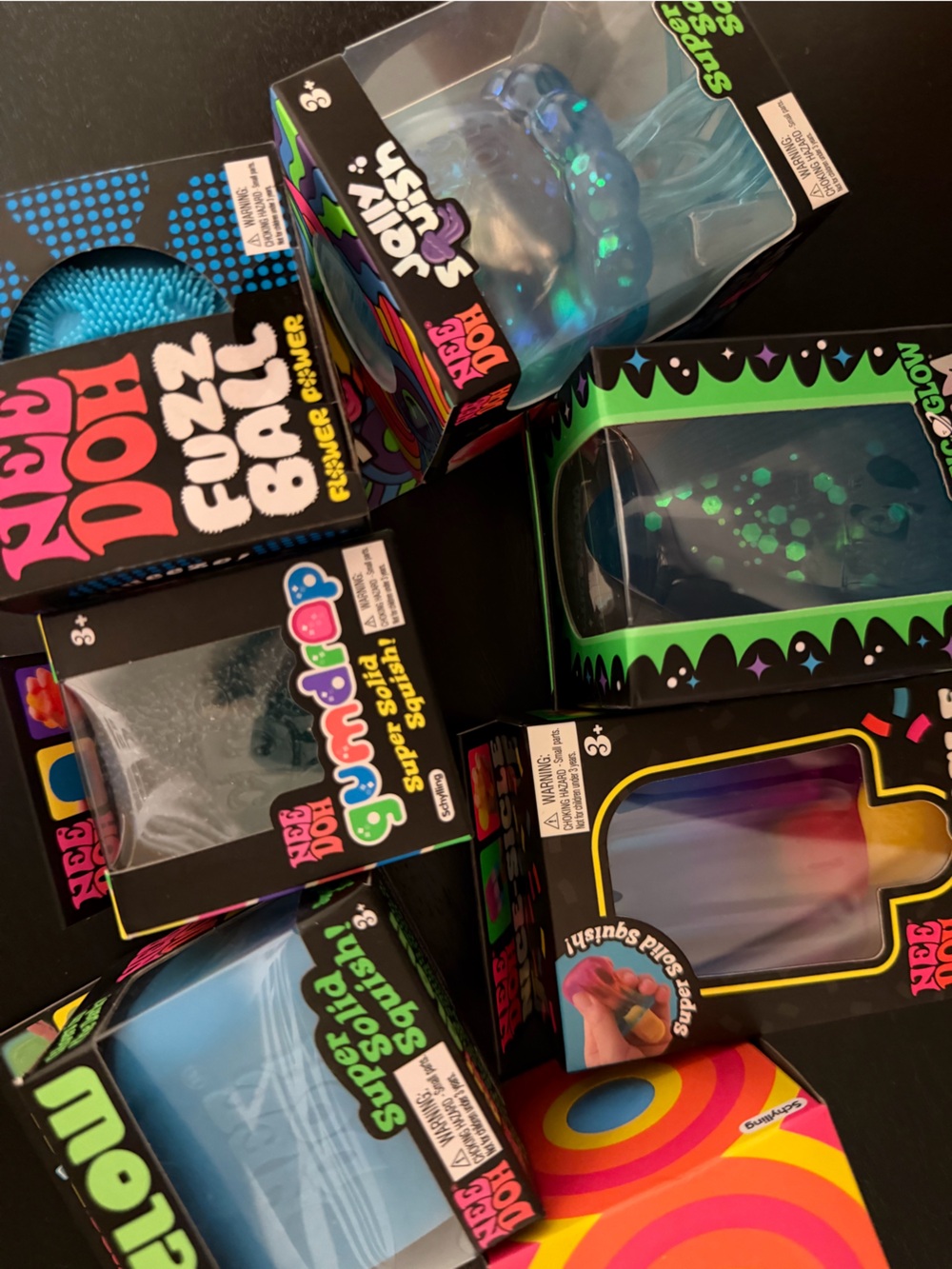 Needoh blue set color change nice sicle galactic dream drop jelly squish fuzz + - Picture 2 of 3